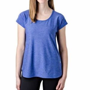 Women's Tuff Athletics Keyhole Tee T-Shirt NWT